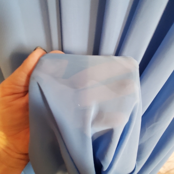 David Bridal. Sz18 NWT.  FLAWED GEM.  Blue. Brudesmaid. Cocktail. - Picture 9 of 12